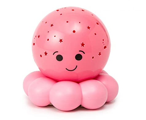 Veilleuse nomade Pieuvre Rose - Cloud B