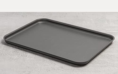 Mermaid 12 Hard Anodised Baking Tray UK-Made by Samuel Groves – Heavy-Duty Aluminium Baking Sheet Pan/Cookie Sheet & Roasting Tray, Naturally Non-Stick, Oven-Safe 260°C