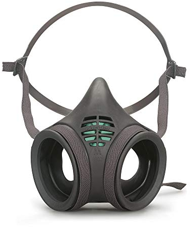 MOLDEX Halbmaskenkörper - grau - Größe: M