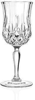 RCR ‘Opera Maison’ Italian Tulip Wine Glasses (16cl) – Ideal for White & Rosé Wines – LUXION© Crystal Glass – Dishwasher Safe