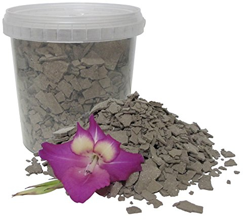 1 kg Ghassoul/Rhassoul Wascherde Granulat, Lavaerde für Haar- & Körperpflege, Marokkanische Premium Tonerde, Natürlich & Vegan, Bio vegane Peeling, Heilerde, Sauna