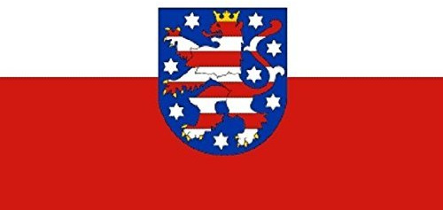 U24 Fahne Flagge Thüringen 60 x 90 cm