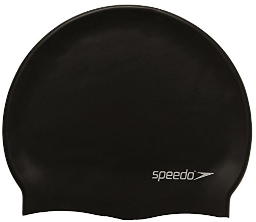 SPEEDO Badekappe Palin Flat Silicone Cap black