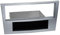 1-DIN Radioblende mit Fach Opel Astra/Corsa D/Zafira matt-Chrom
