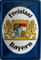 Freistaat Bayern Blechschild, 20 x 30 cm
