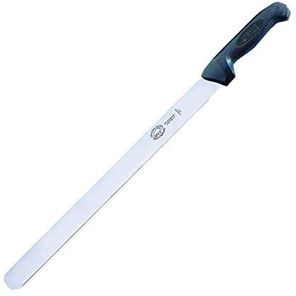 F. DICK 80152552 Euro-Schnitt Döner-Langmesser, 55 cm Länge, Schwarz