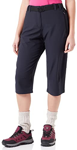 CMP - Pantalón capri stretch mujer, Antracite, XXXL
