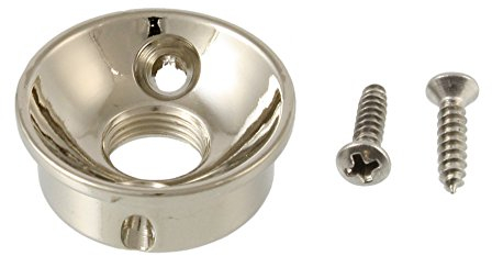 All Parts Retrofit Jackplate for Telecaster - Plated Brass - Chrome