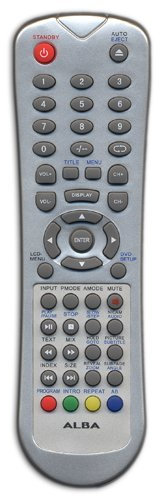 Original Remote Control for Alba ALCD15DVD1