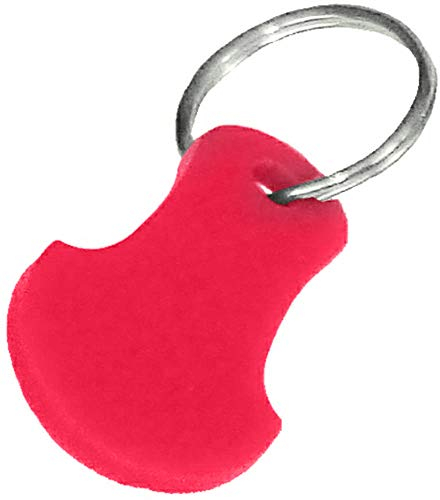 Shopping Trolley CART Token Key Coin Reusable Free Keyring (Pink)
