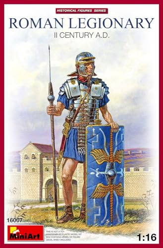 Miniart 1:16 Scale Roman Legionary II century A.D. Plastic Model Kit