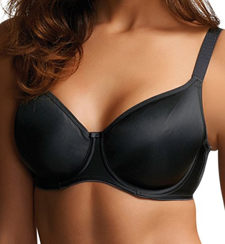 Fantasie Women's Smoothing Seamless Balcony bras, Black, 36FF UK
