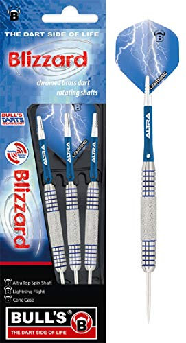 BULL'S Blizzard Steel Dart 21g, Silber
