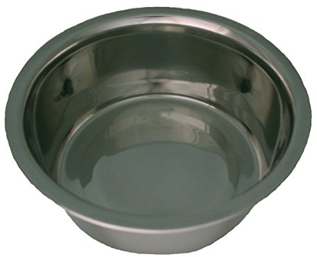 My Pet Dog Life Stainless Steel Taper Bowl, 8-inch Dia