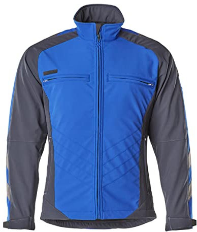 Mascot Softshelljacke Dresden, 1 Stück, 4XL, kornblau/schwarz-blau, 12002-149-11010-4XL