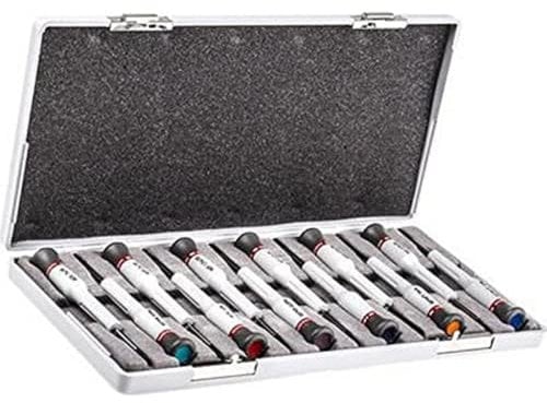 Facom MT.RS2 - Set di cacciaviti Micro-Tech, 12 pezzi, colore: Argento
