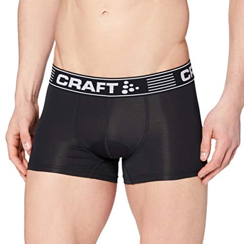 Craft Herren CORE Greatness Bike Boxer, Gr. XL, Rad Boxershorts Herren, Fahrradunterhose Herren gepolstert mit Infinity C6 Pad, Funktionsunterwäsche Herren für leichte Radtouren