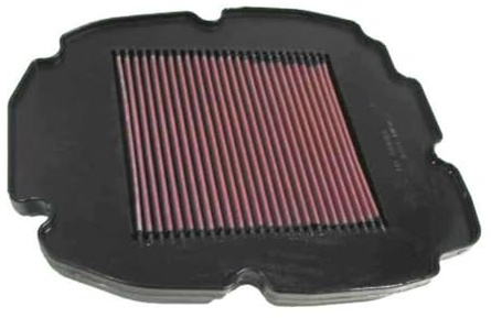 K&N HA-8098 Motorrad Tauschluftfilter, Rot | kompatibel mit Honda VFR800F Interceptor 1998-2009 (HA-8098)