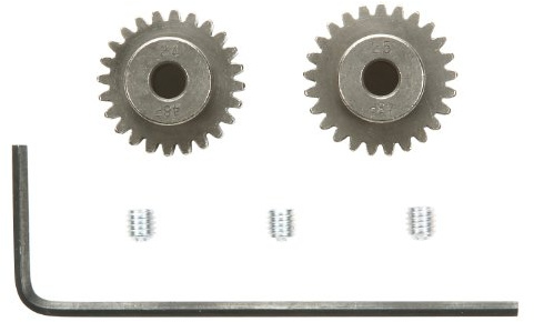 Tamiya 300054218 - DB-01/TRF501X Motorritzel 24/25 Zähne 48DP