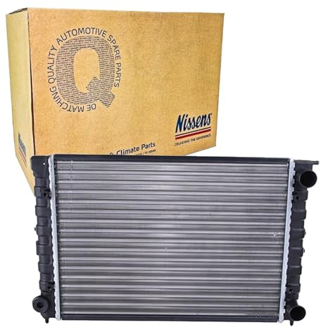 NISSENS Kühler, Motorkühlung 651811 | Kompatibel mit: VW GOLF I Cabriolet, GOLF II, JETTA I, JETTA II, SCIROCCO