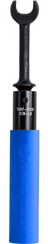 Jonard Tools TWAF-71620 Clé dynamométrique à tête complète, entraînement 7/16, 50,8 cm/lb, longueur 16,5 cm