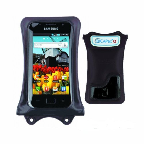 DiCAPac WP-C1 - Custodia subacquea impermeabile per Apple iPhone 6, Samsung Galaxy S4 S3, Google Nexus 4, HTC One, HTC DROID DNA, HTC 8X, Sony XPERIA Z, XPERIA TL, MOTOROLA DROID RAZR MAXX, LG Optimus G, BlackBerry Z10...