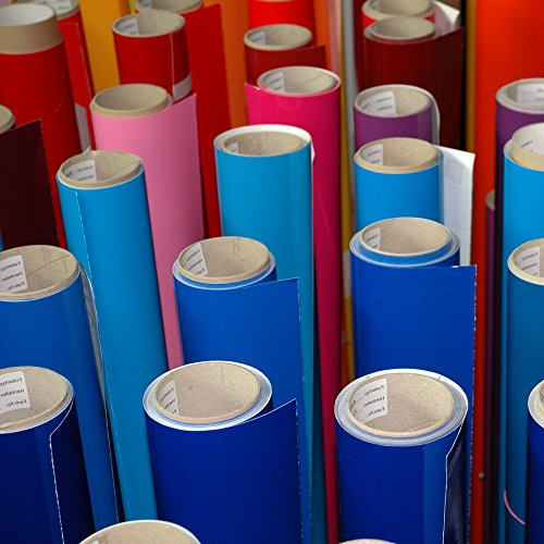 5 Meter Premium Möbelfolie und Bastelfolie Hochglanz Violett Lila 32 Farben - verschiedene Größen - Küchenfolie - Klebefolie zum Basteln, für Möbel, Türen selbstklebende Folie Küche