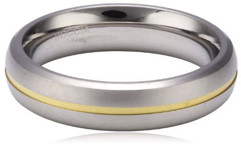 Boccia Damen-Ring Titan Bicolor Gr.58 0102-0358