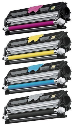 Eurotone 4X Alternative Toner für Minolta Magicolor QMS1600 1600 1600W 1650EN 1650EN D 1650EN DT 1680MF 1690MF QMS1600...