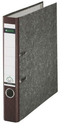 Leitz 1050 Qualitaets-Ordner schmal (5cm), mit patentierter 180 Grad-Praezisionsmechanik 8 Farben in verschiedenen Mengen zur Auswahl (20, braun)