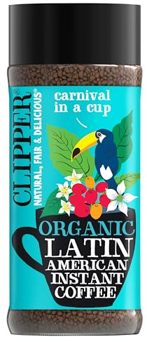 Clipper Latin American Organic Instant Coffee, 100g