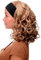 WIG ME UP - BRO-704-G15 Damenperücke Perücke Stirnband (fest) voluminöse Lockenpracht schulterlang Blond Blond-Mix