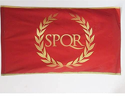 AZ FLAG - Flagge Römische Kaiserzeit - 150x90 cm - Rom Fahne 90 x 150 Cm Scheide Für Mast - Flaggen