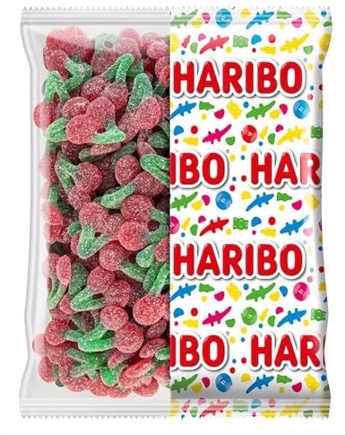 HARIBO - Happy Cherry PIK - Bonbons Piquants - Sans Colorants Artificiels - Sachet Vrac 2 kg