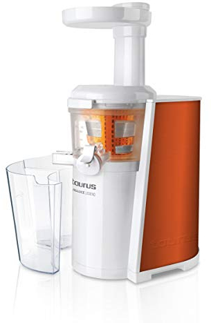 Taurus LS-670 Licuadora Extracción en Frío (150 W, 80 Rpm, Sistema Antigoteo, Cuerpo en Acero Inoxidable)