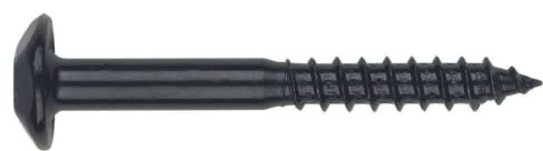 Index INVN6070 - Tornillo inviolable negro 6x70