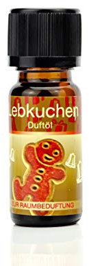 20 verschiedene weihnachtliche und winterliche Duftöle Aromaöle Raumduftöle zum wählen in je 10 ml Fläschchen (Lebkuchen)