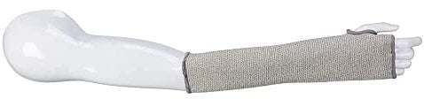 Portwest Manchon résistant aux coupures de 35 cm, taille : taille unique, couleur : gris, A689GRR