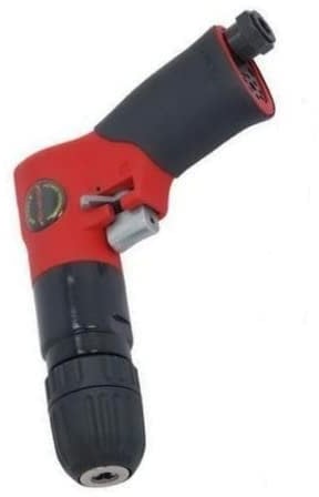 Dapetz ® Keyed 3/8 1800RPM Reversible Air Drill Tool 90Psi with Chuck Key Compressor which is Designed for All Types of Drilling Screw Driving honing and reaming Operations.