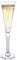 Dartington Crystal Sharon Champagne Flute Glasses(Pack of 2)