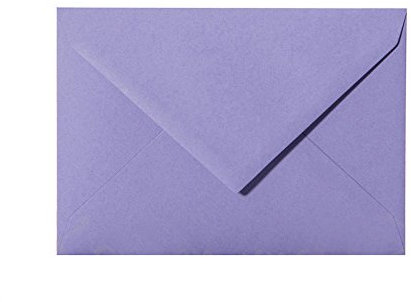 Paper24 25 Briefumschläge C6 Lila