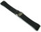 CITIZEN Original-Gummiband Mod.Nr. JY8035-04E + JY8035-55E, 23 Millimeter, Schwarz, Kautschuk-PU-Mischung, Faltschliesse, Schnalle, Unisex, Casual, Sport, Uhrarmband, Uhrband