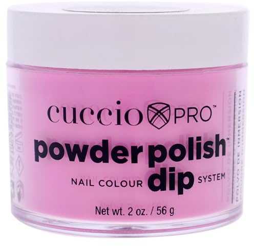 Cuccio Bubble Gum Pink Nail Farbe Dip System Tauchen Puder