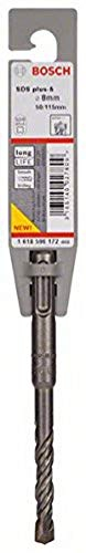 Bosch Accessories Bosch Professional-Hammerbohrer SDS-Plus-5 Länge 115 mm Bohrer ø 8.0 mm