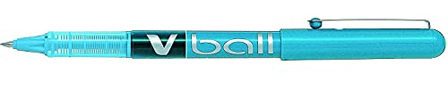 Pilot Vball 5 Liquid Ink Rollerball 0.5 mm tip (Box of 12) - Light Blue