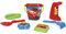 Wader 77642 - DISNEY Pixar Cars Strandset mit Eimer, Sieb, Sandmühle, Schaufel, Rechen und 2 Sandformen, 7-teilig, ab 12 Monaten, ideal für Garten, Sandkasten, Strand oder als Geschenk