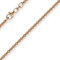 2,3mm Rundankerkette Kette Collier, 750 Gold Rotgold, Goldkette, 55cm