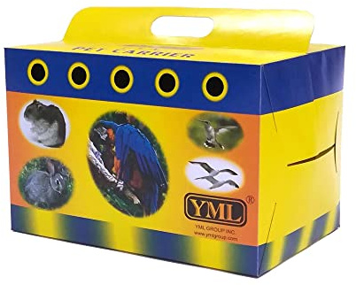 YML Cardboard Carrier for Small Animals or Birds, Large, Lot of 100