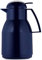 Helios Top Push Jarra térmica de plástico, Azul Oscuro, 1 Litro