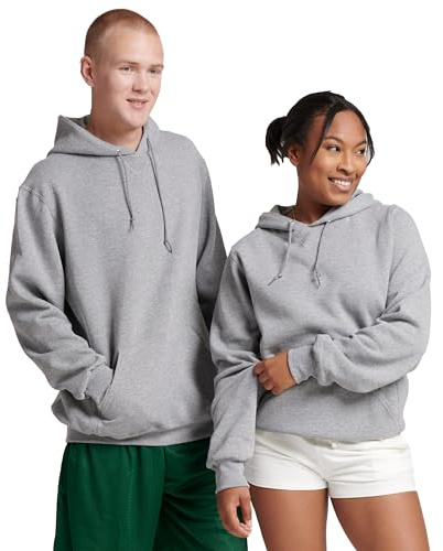 Russell Athletic Herren Dri-Power Fleece Hoodies, feuchtigkeitsableitend, Baumwollmischung, Bequeme Passform, Größen S-4XL